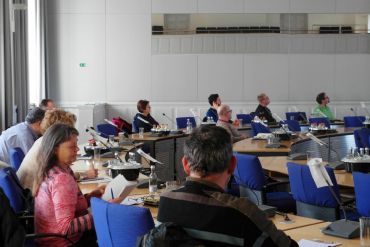 Teilnehmerrunde Zertifizierungsworkshop
