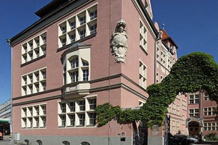 Fotografie: Gebäude am Petersweg