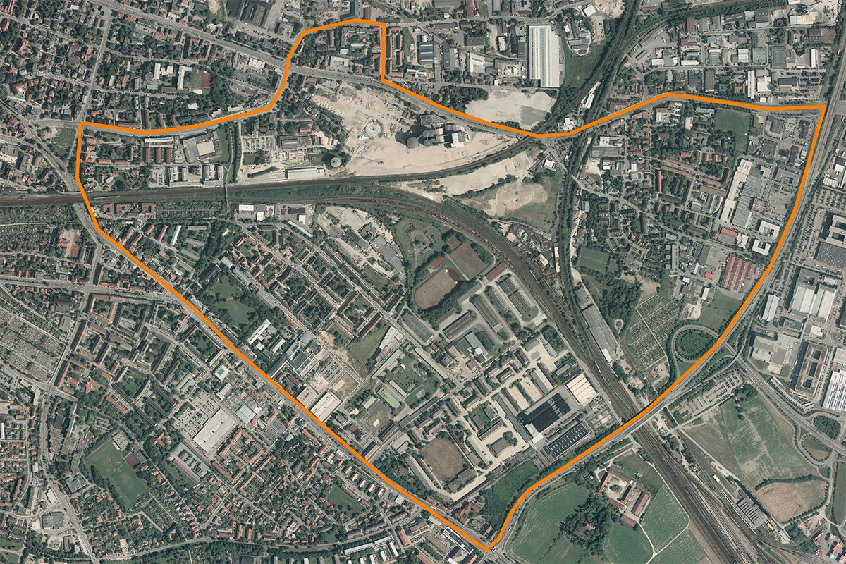 Luftbild innerer Südosten - 2010