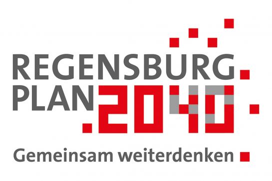 Logo des Regensburg-Plans 2040 (C) Zebralog