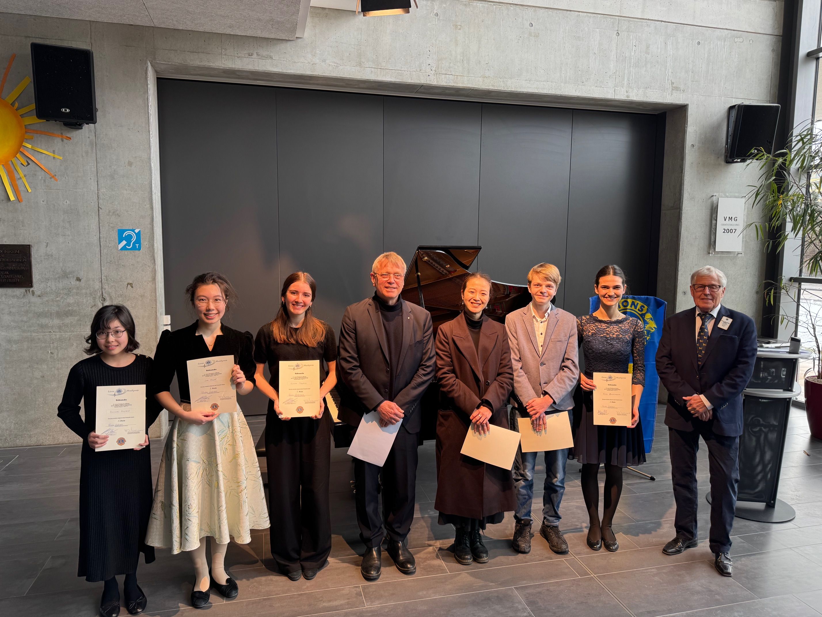 Gruppenfoto-Presiträger-Lions-Musikrpeis