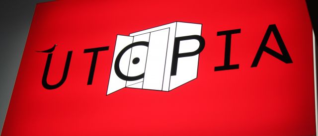 JUZ Utopia - Banner Startseite - Leuchttafel