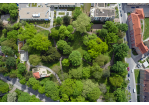 Fotografie - Karl-Bauer-Park aus der Vogelperspektive (C) Bilddokumentation Stadt Regensburg