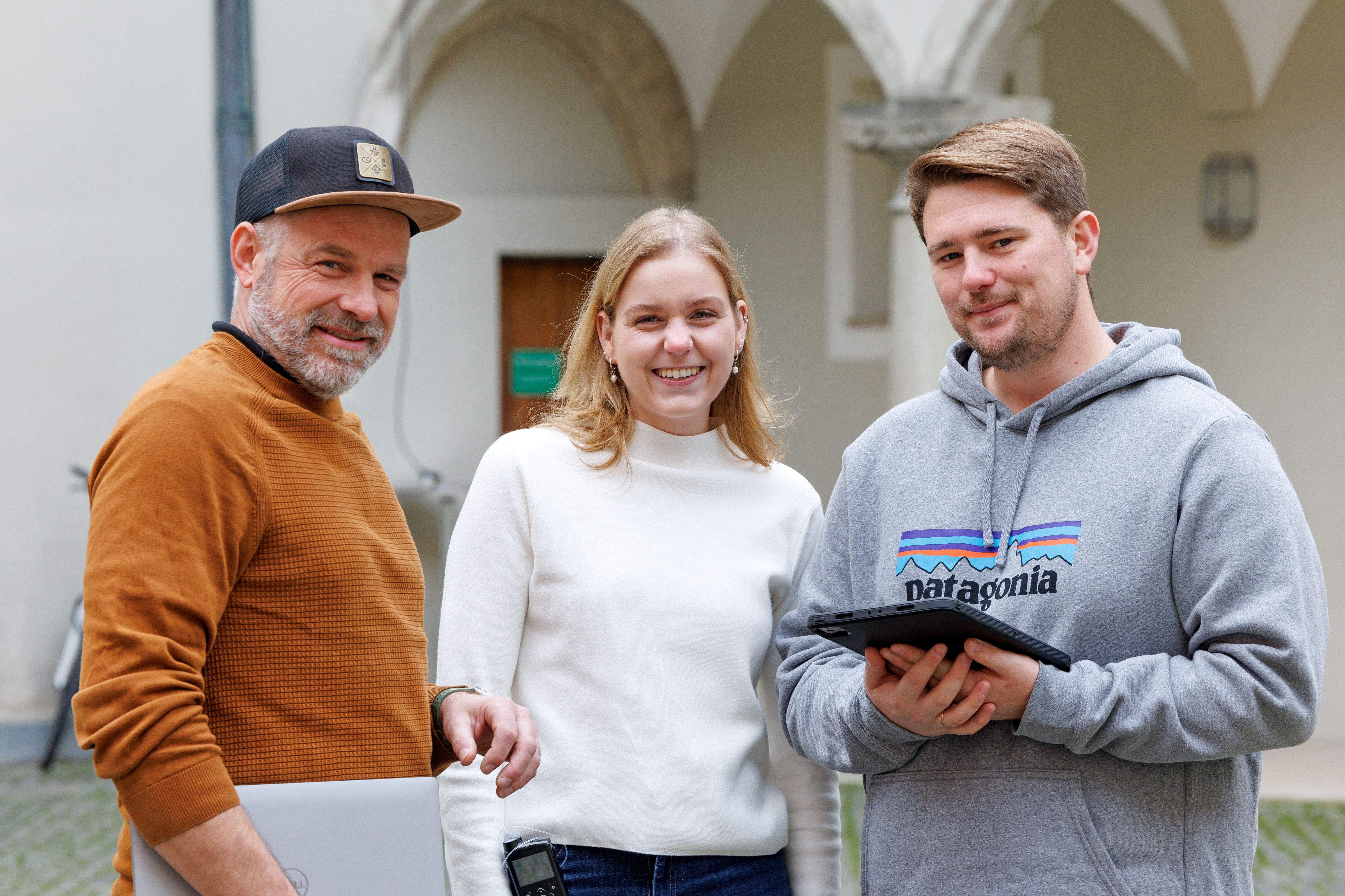 Fotografie: Diese Köpfe stecken hinter RE.LIGHT: Markus Riepl, Lea Kirsch und Dennis Eisen (v. l.)