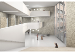 Berufsschule II - Visualisierung Atrium