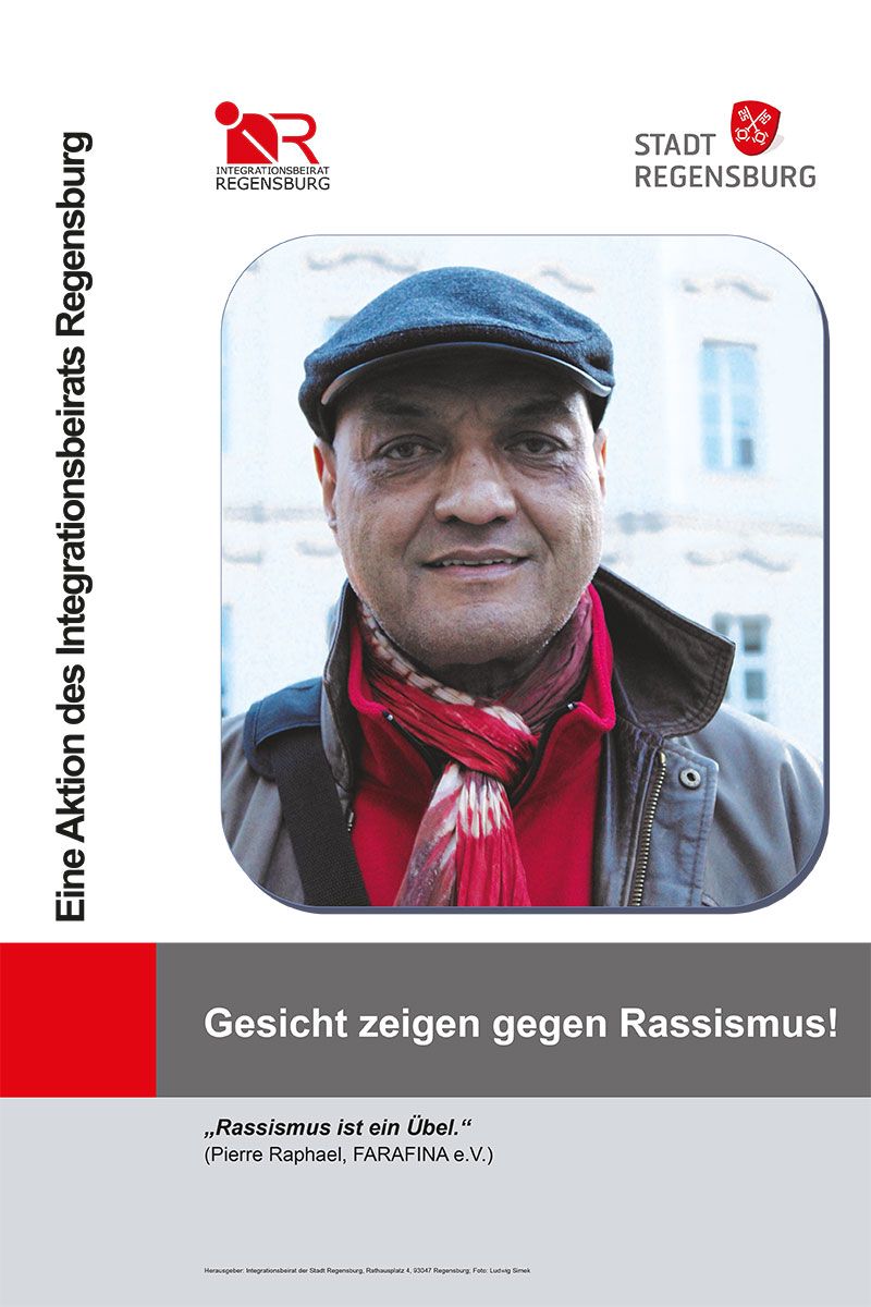 Integrationsbeirat - Gesicht zeigen gegen Rassismus - Raphael