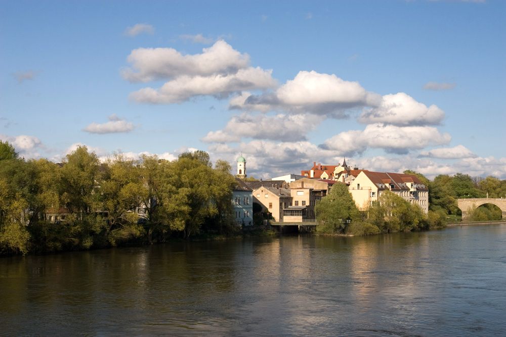 Blick auf Stadtamhof