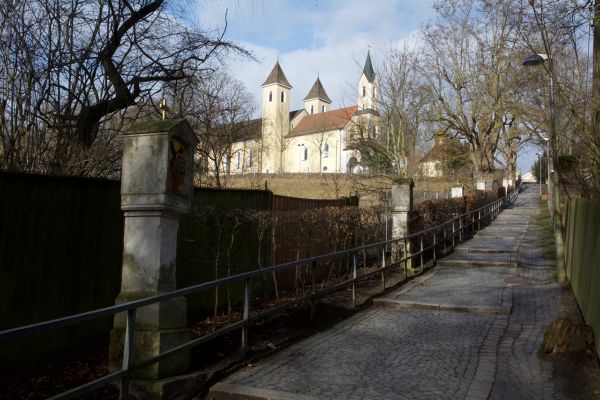 Fotografie - Treppenaufgang zum Dreifaltigkeitsberg