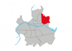 Grafik: Lage des Stadtteils Brandlberg – Keilberg