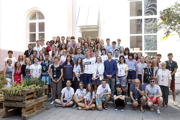 Internationale Jugendkonferenz 2018 - Gruppenfoto (C) Bilddokumentation Stadt Regensburg Internationale Jugendkonferenz 2018 - Gruppenfoto