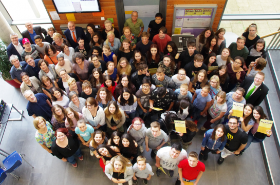 Gruppenfoto Youngagement Abschlussveranstaltung 2017 