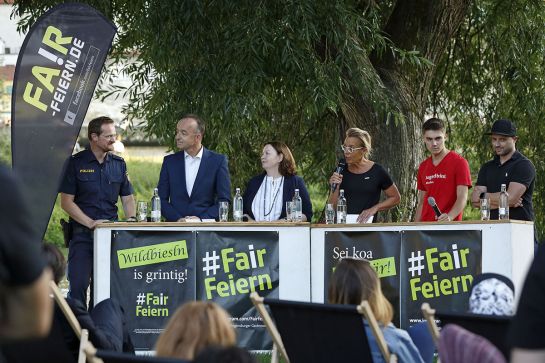 Fair Feiern - Diskussionsrunde Jahninsel