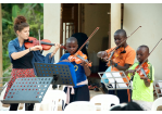 Ob Geige, Trompete oder Querflöte – die Schülerinnen und Schüler waren stets mit großer Begeisterung bei der Sache 