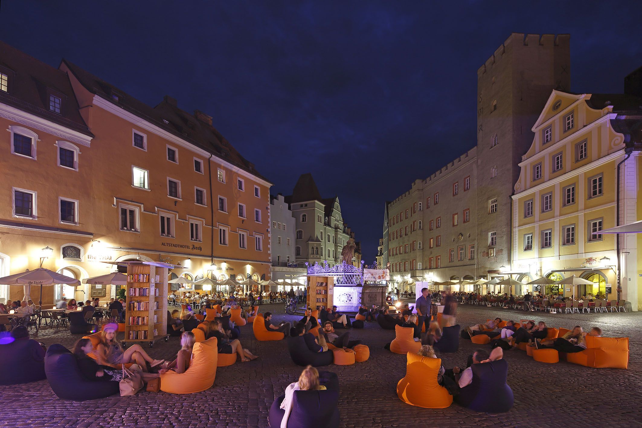 Fotografie: August 2016 – Lesenacht der Stadtbücherei