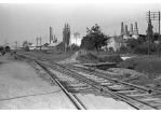 Fotografie: Blick von Bahn auf Walhalla-Kalkwerk 1947