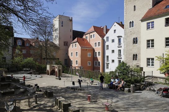 Welterbe - Impressionen - Spielplatz in der Altstadt
