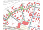 Straßenplanung Schwabelweis, Ausschnitt Lageplan BBP 260 Schwabelweis Nord © Tiefbauamt Stadt Regensburg