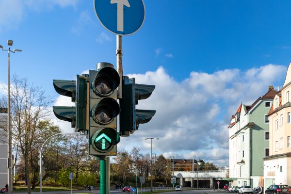 Fotografie: grüne Ampel