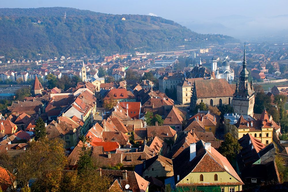 Die Altstadt von Schäßburg © Stadt Schäßburg