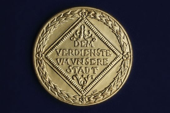 Bürgermedaille in Gold