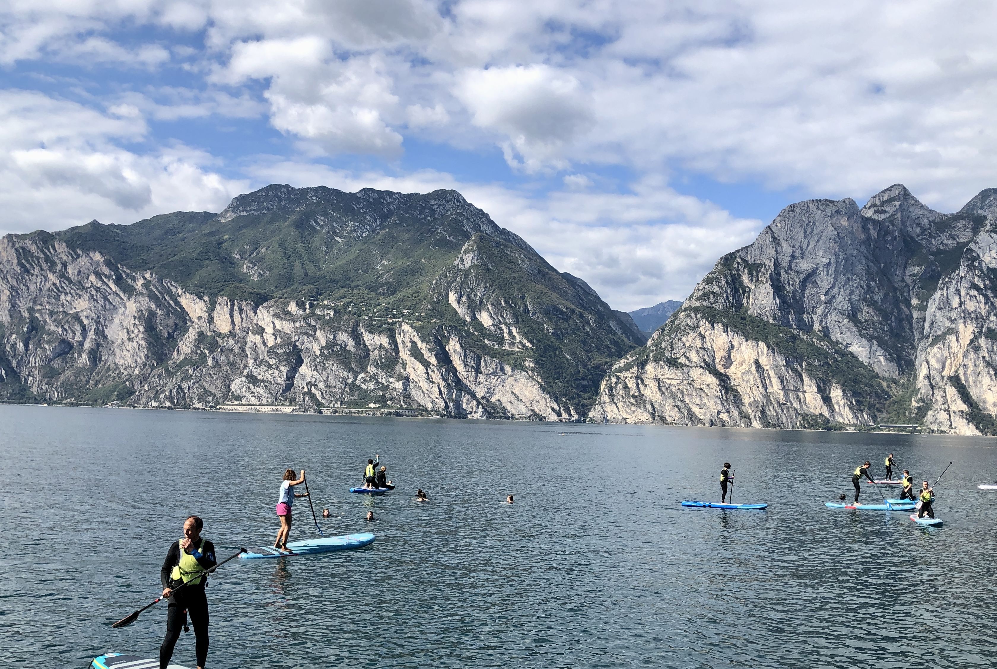 Wassersport am Nordufer