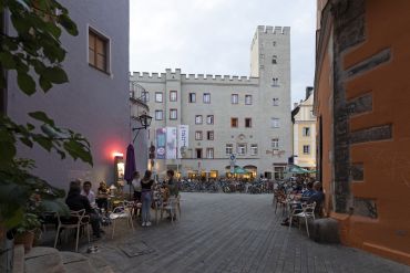 Fotografie: Goldenes Kreuz am Haidplatz
