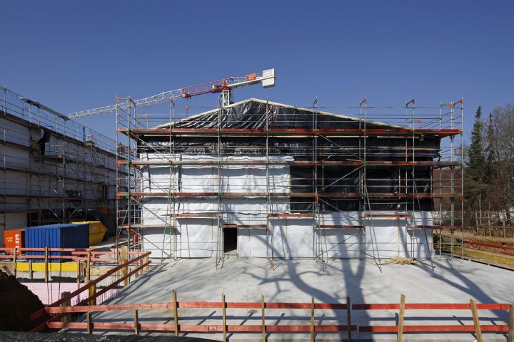 Baufortschritt am 18. März 2020 (C) Bilddokumentation Stadt Regensburg Baufortschritt am 18. März 2020