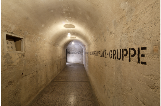 Fotografie: Gang im document Neupfarrplatz