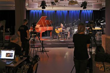 Die Konzerte der Jazzfest-Fridays wurden aus dem Degginger online übertragen.