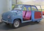 Dauerausstellung mit Goggomobil zum reinsetzen "Wirtschaftswunder macht mobil" © HdBG | Foto: www.altrofoto.de