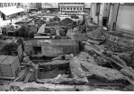 Judensteine - Ausgrabungen Neupfarrplatz - Blick Richtung Osten