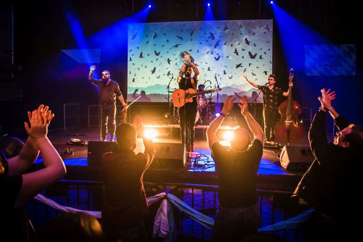 Fotografie – Konzert während der KulturKreativTage in Pilsen 2020