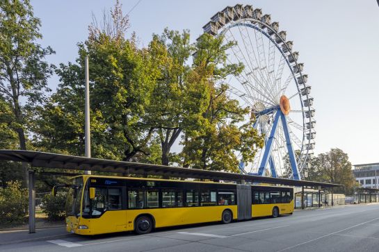 Fotografie - Zwischennutzung Keplerareal mit Riesenrad