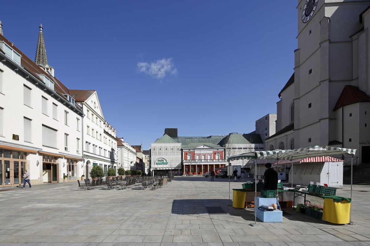 Stadt ohne Menschen - Neupfarrplatz