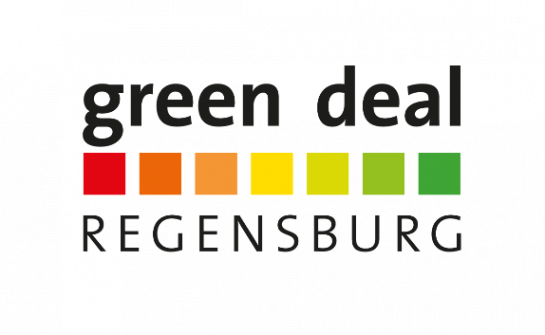 Grafik: Logo green deal Regensburg (C) Stadt Regensburg