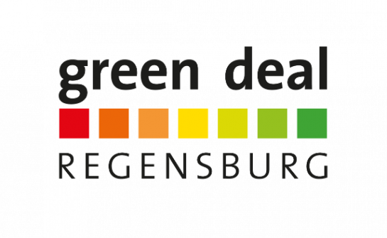 Grafik: Logo green deal Regensburg