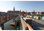 Steinerne Brücke - Impressionen - Baustelle 2014 (C) Bilddokumentation Stadt Regensburg