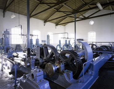 Fotografie: Das Regensburger Wasserwerk innen
