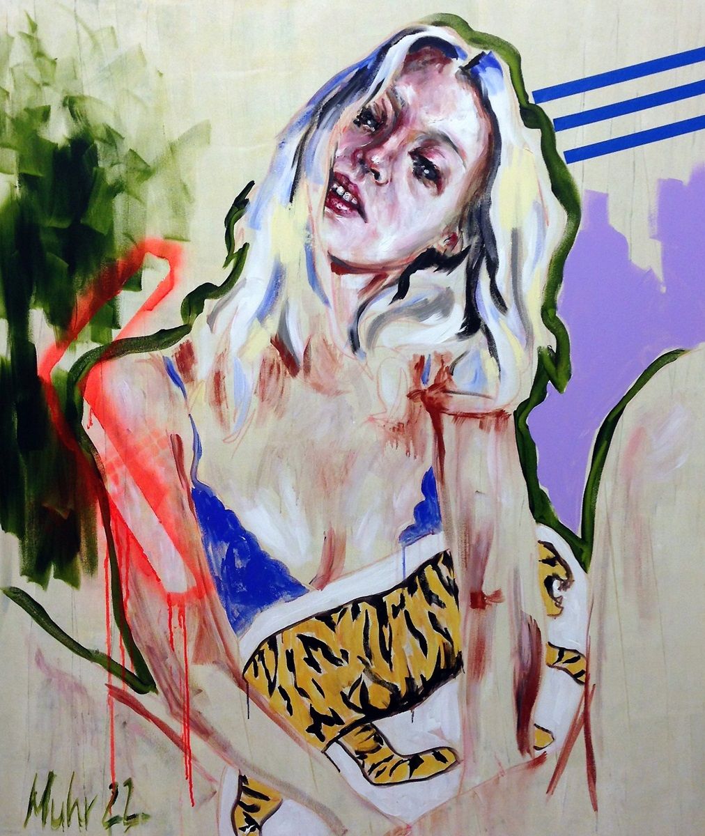 Kunstwerk Reproduktion – Portrait einer Frau
