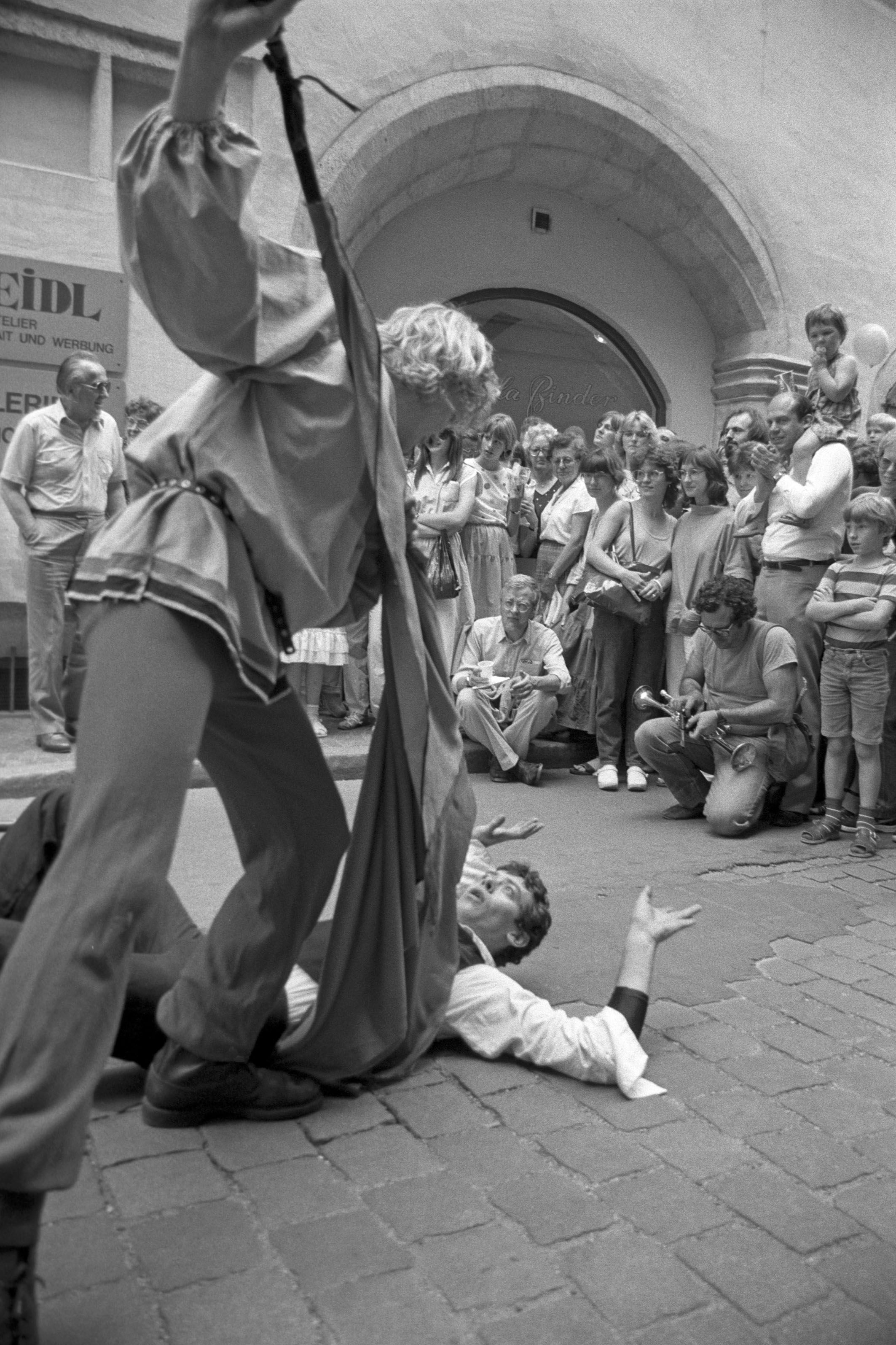 Fotografie: Schauspiel-Kampfszene