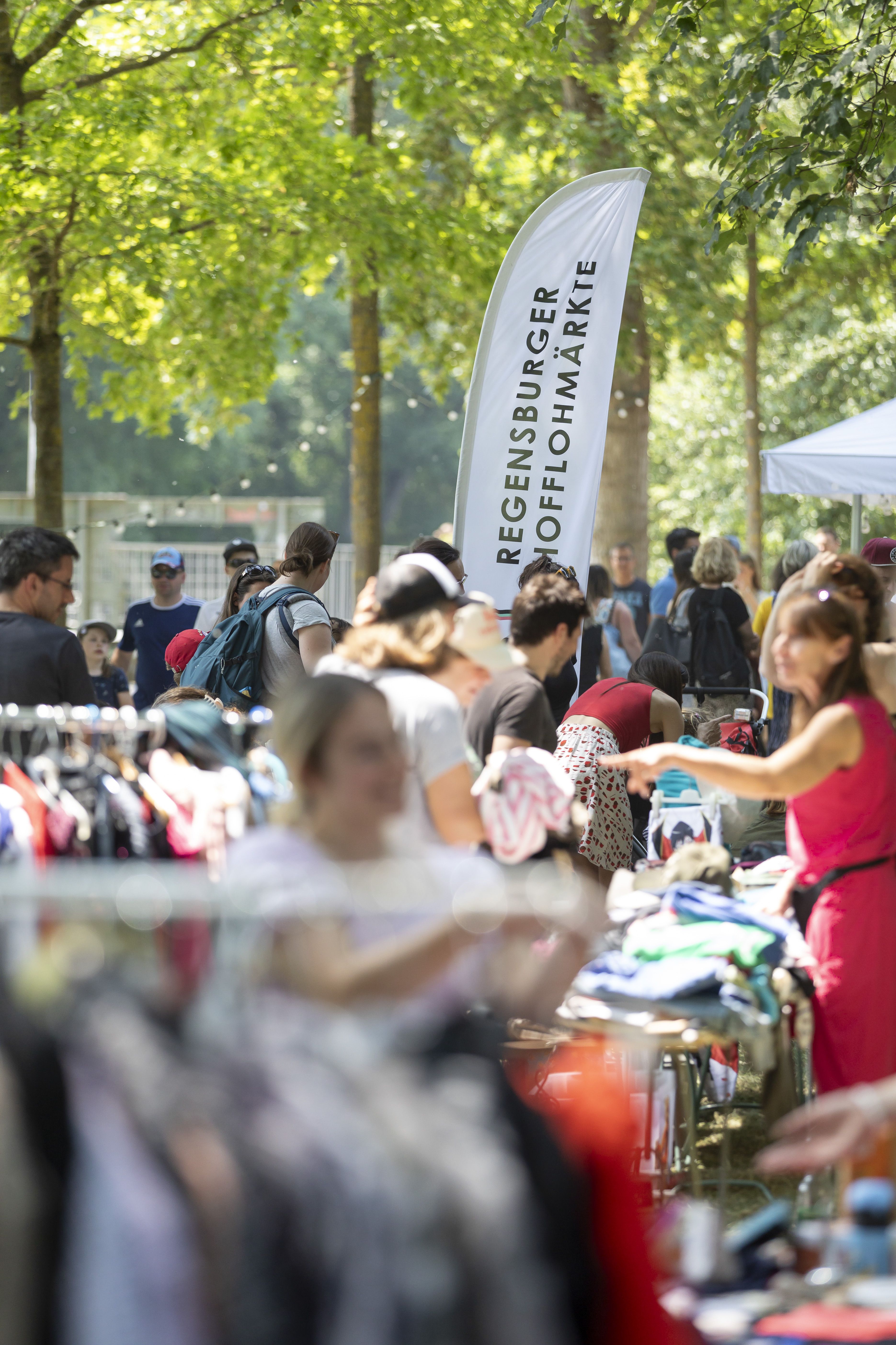 Fotografie – Flohmarkt beim Bürgerfest 2023