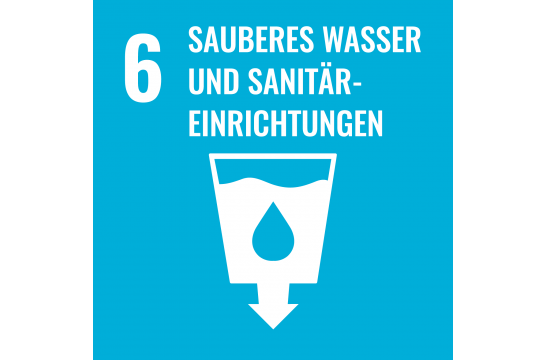 Nachhaltigkeit - Ziel 6 - Sauberes Wasser und Sanitärversorgung 