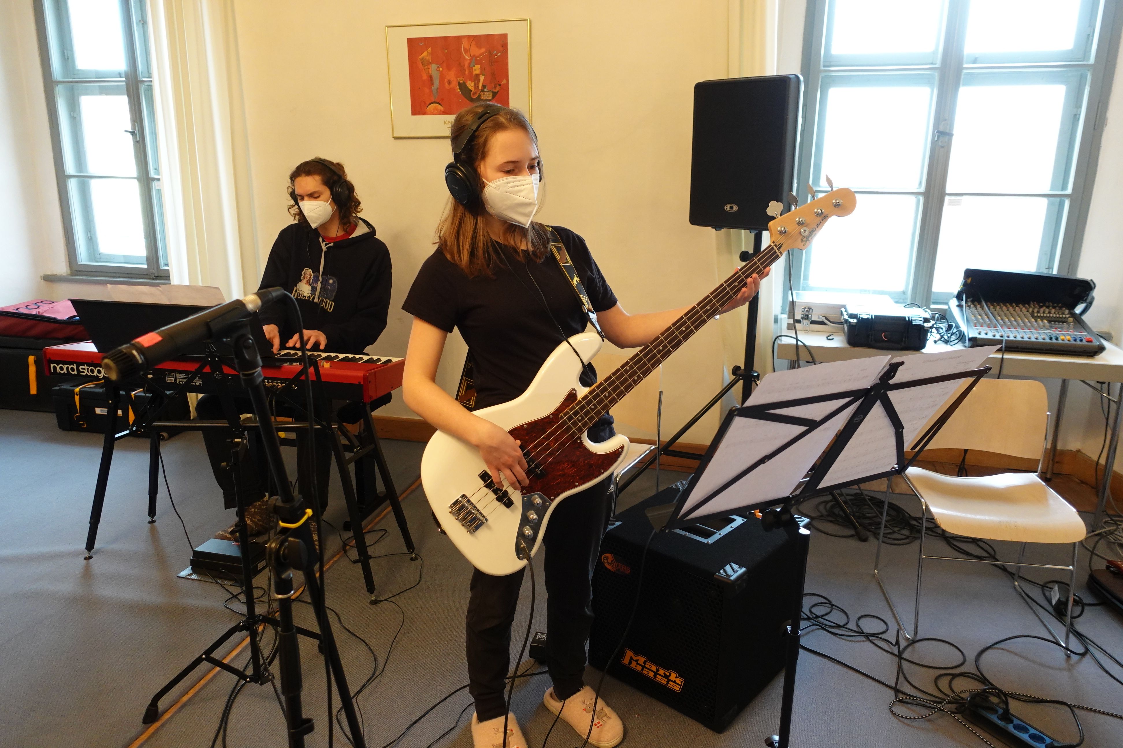 P-Seminar Musik 2022 - Recordingtage in Alteglofsheim