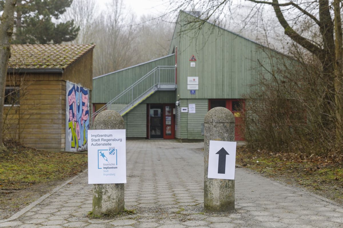 Fotografie: Temporär war auch im JUZ in Königswiesen eine Außenstelle des Impfzentrums untergebracht.