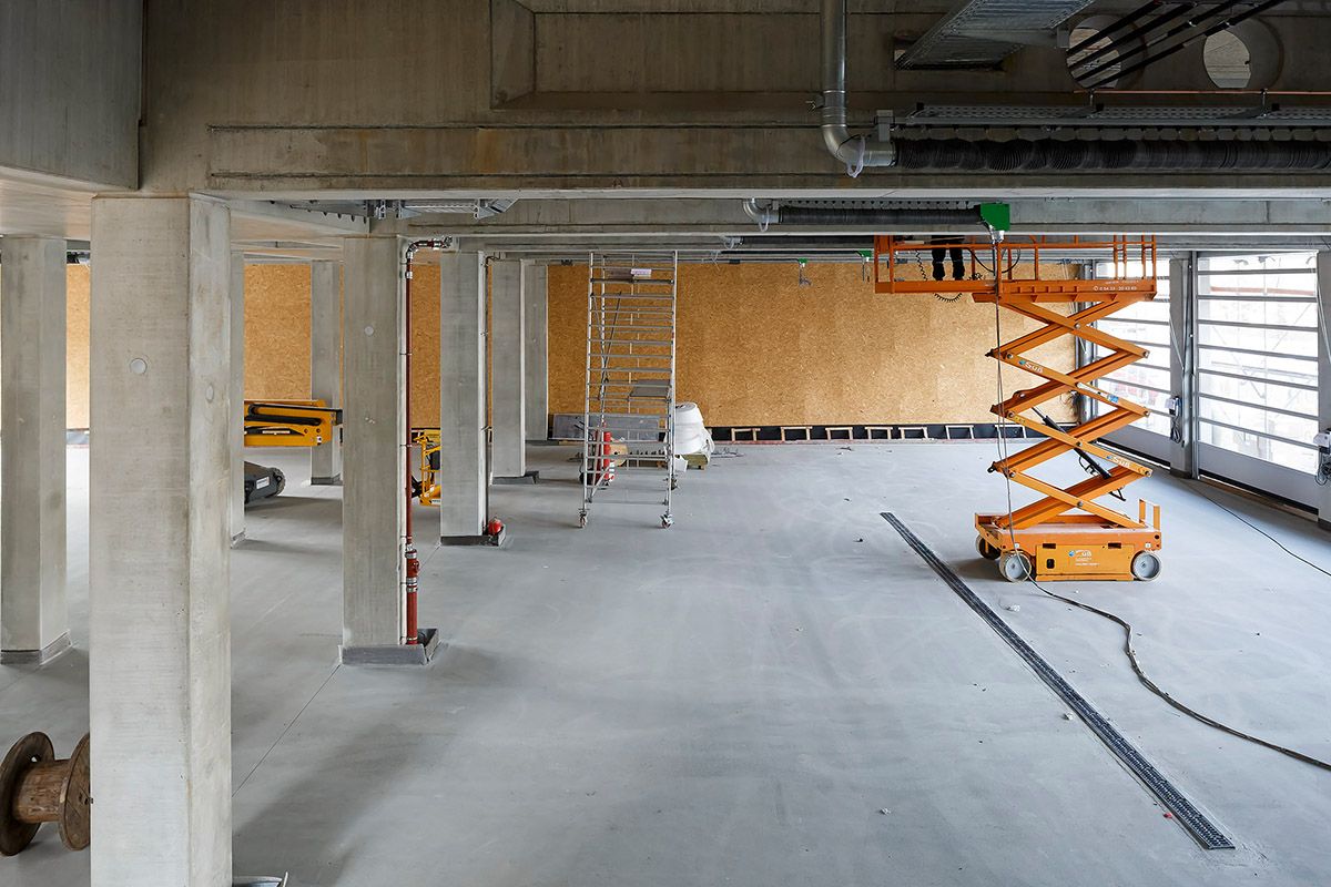 FW - Tagebuch - Innenausbau - Halle