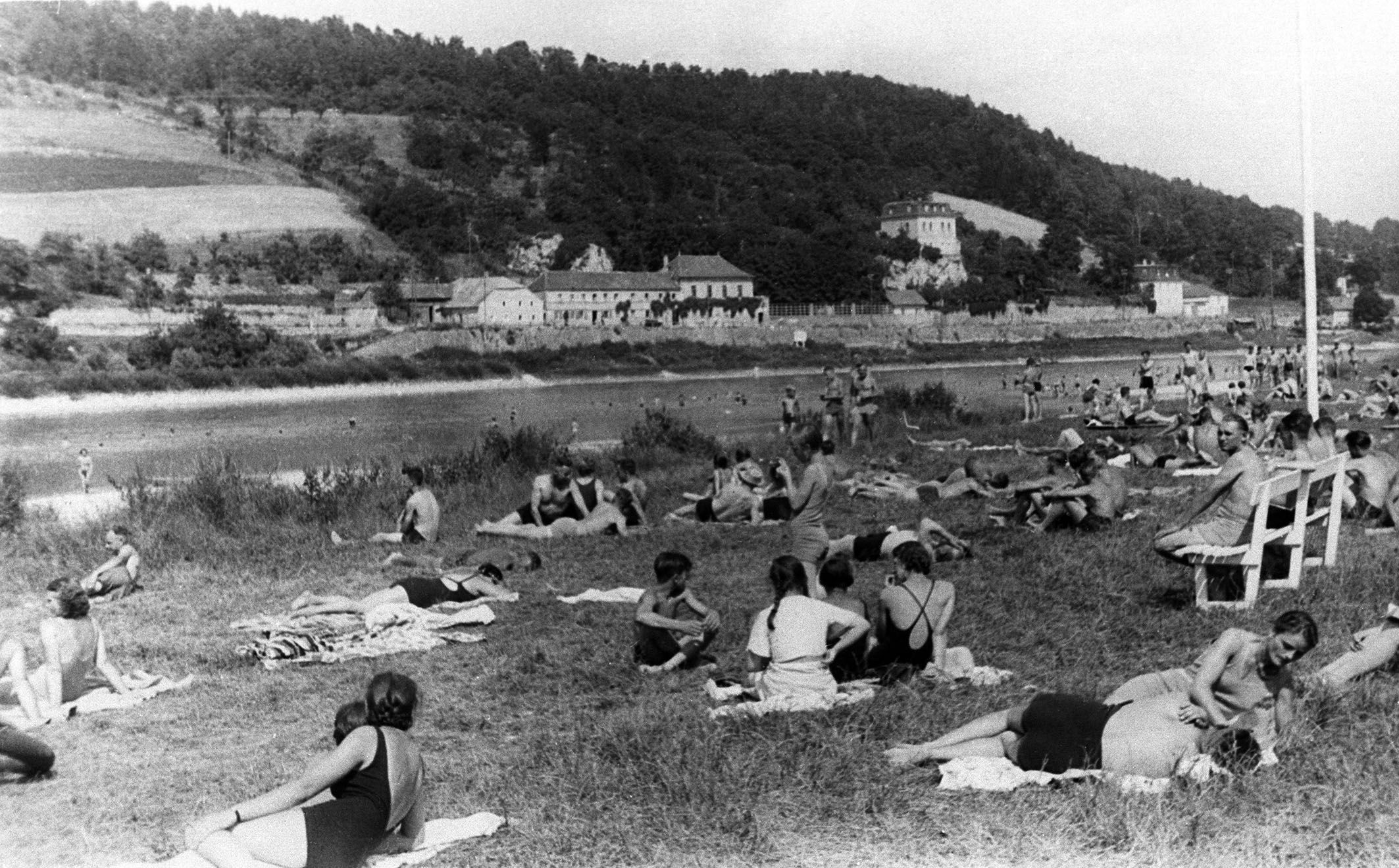 Von den Behörden einst nicht gerne gesehen, von den Regensburgern aber immer mehr praktiziert: Das Wildbaden an der Schillerwiese