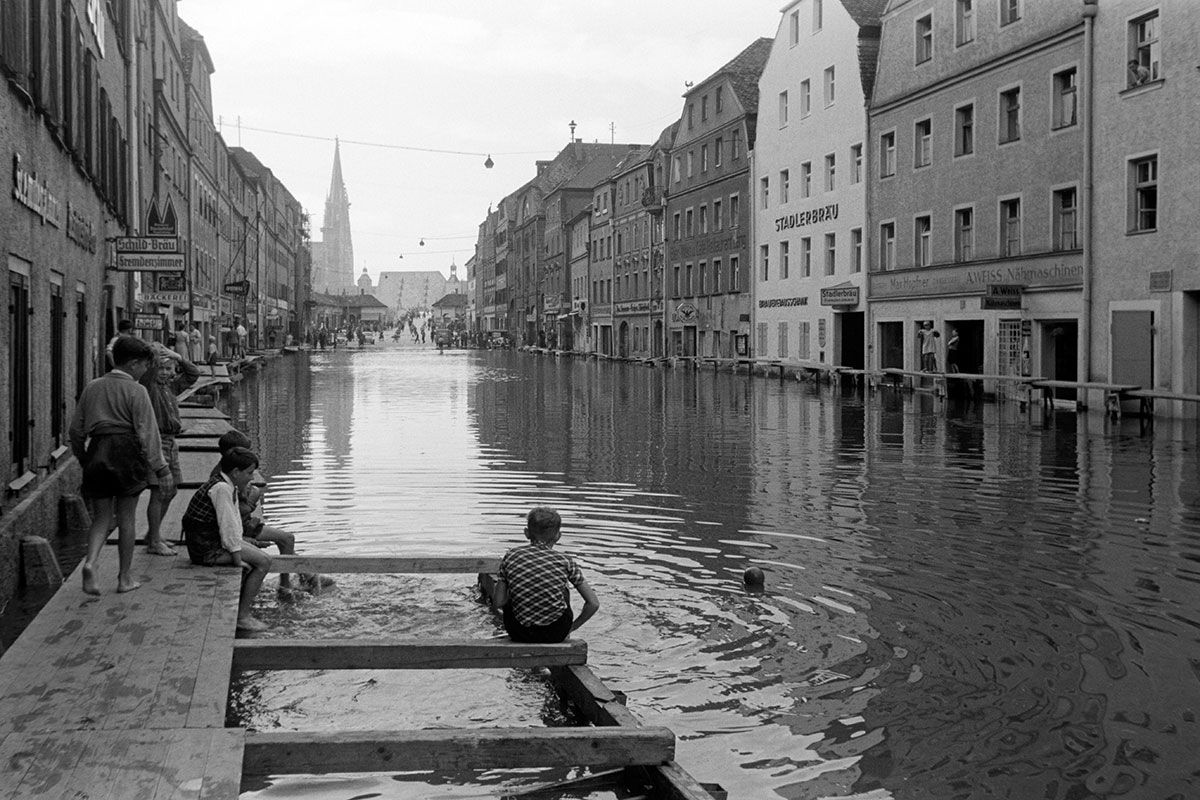 Fotografie - Hochwasser (1954)
