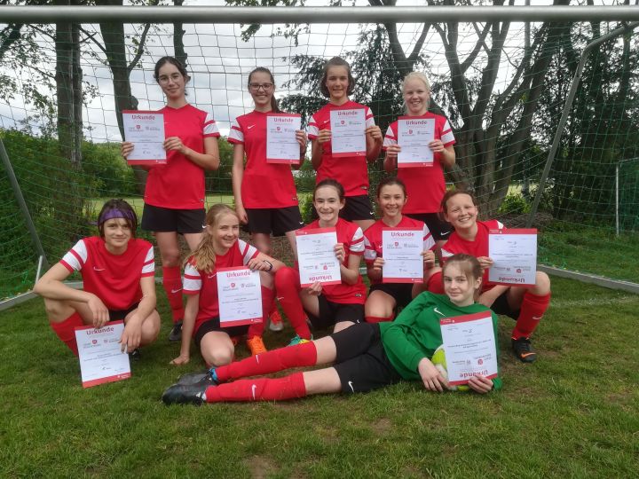 (C) S. Eichenseer Fußball Mädchen III 2019Regionalentscheid_Gruppenbild