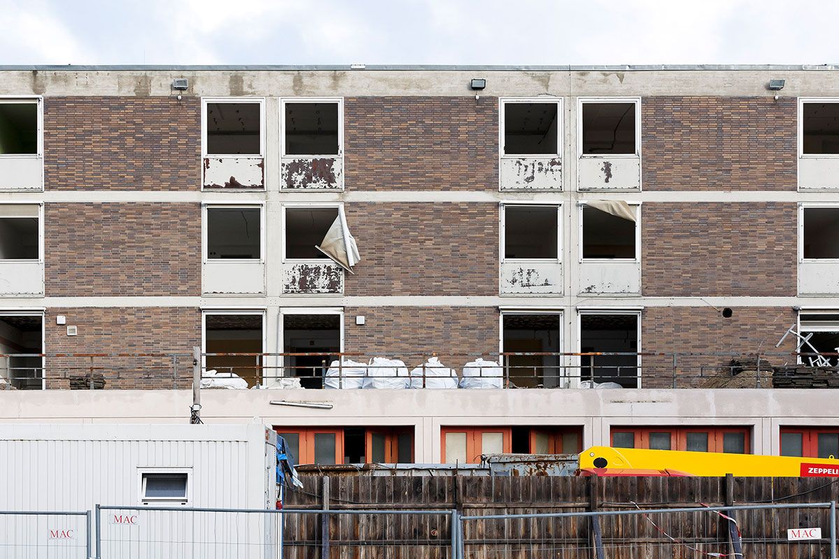 Fotografie - Fassade der alten Hauptfeuerwache