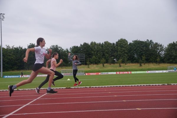 Wettbewerb Leichtathletik Sprint